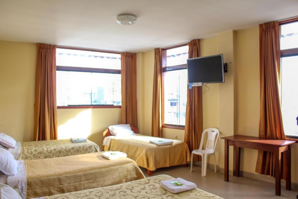 Hotel Los Andes Suite กาฮามาร์กา ภายนอก รูปภาพ